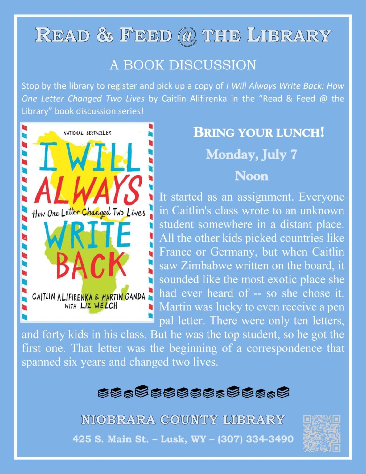 Library News Niobrara County Library